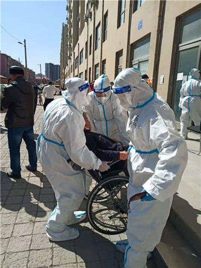 沈阳市体育局支援皇姑区抗疫