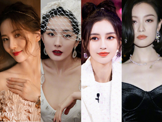 娱乐圈里的85花杨幂刘诗诗杨颖倪妮谁才能一骑绝尘