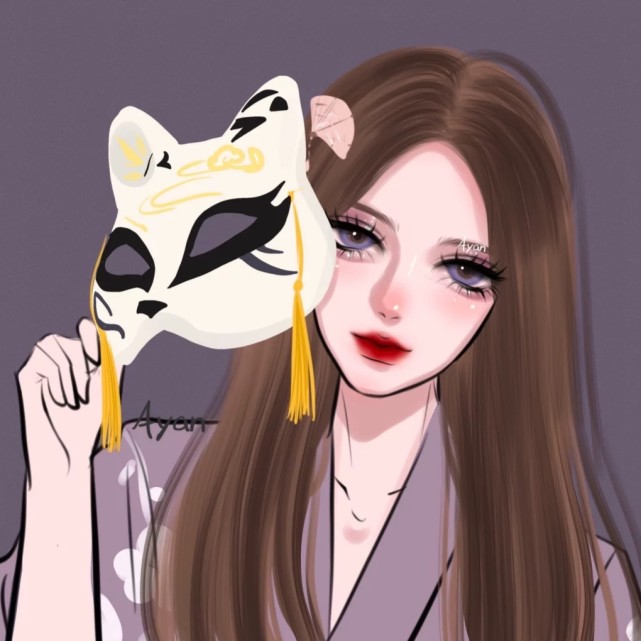 女生头像不畏世俗的眼光我在追随我的光