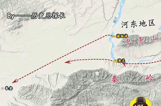 地图上的战争安史之乱全面爆发安禄山洛阳称帝被困潼关