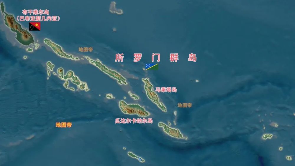 所罗门群岛在哪美国和澳大利亚为何紧盯不放