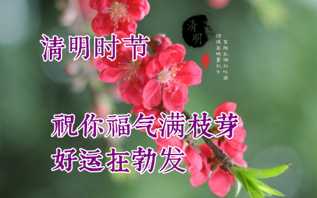 2022年4月5日清明节问候语图片,适合清明节的祝福词语