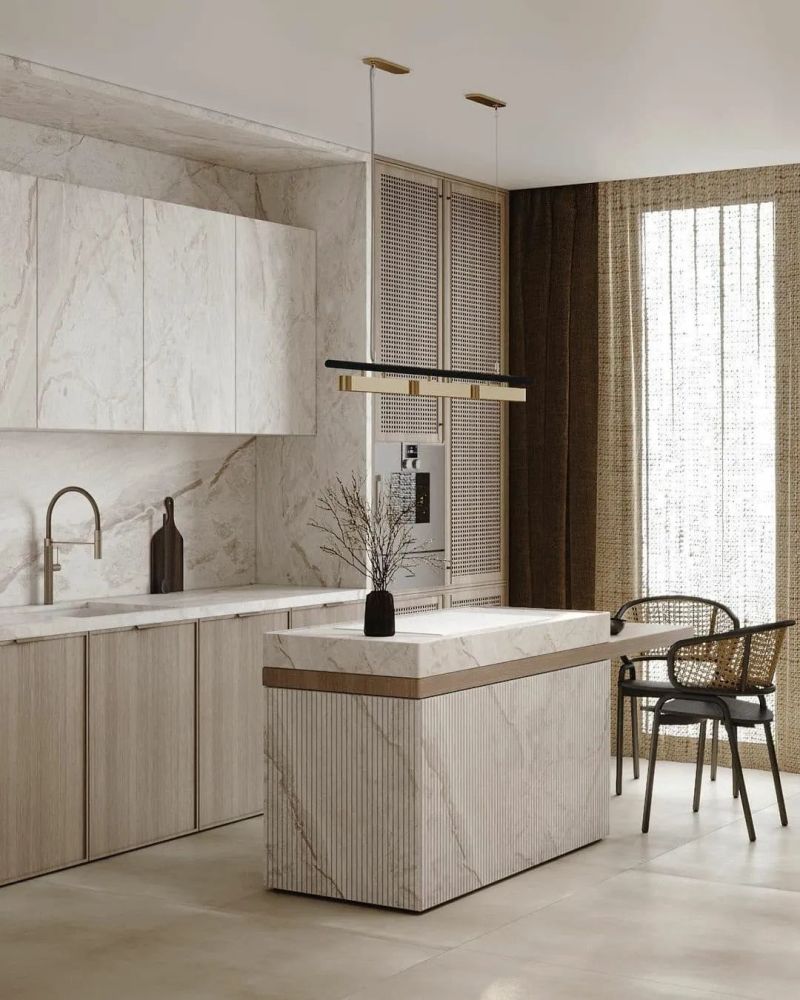 一个漂亮的岛台设计!_腾讯新闻