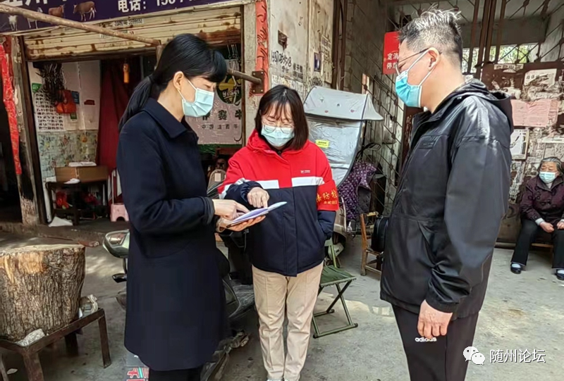 截至4月4日,隨州工行共下沉包點小東關社區120餘人次,參與轄內小區