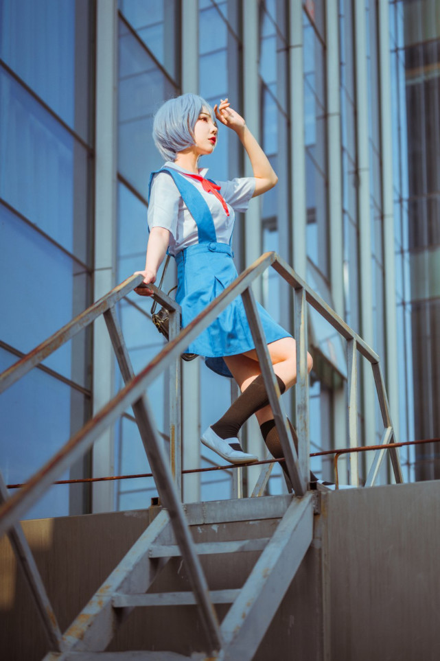 《新世纪福音战士》绫波丽cosplay