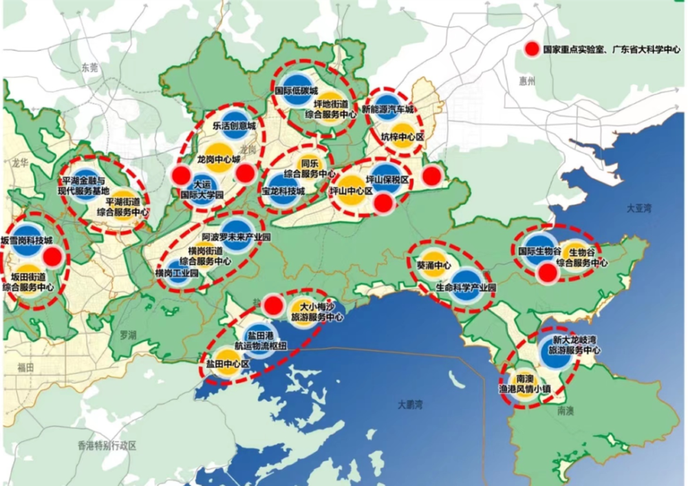 2022深圳市各區規劃圖建議收藏