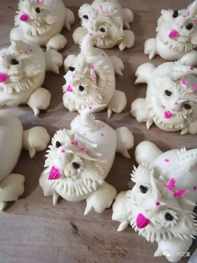 华州人清明节祭祖花馍