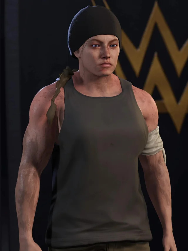 《最后生还者2》 高尔夫肌肉女艾比乱入《ww2 2k22》