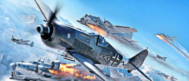 一鸟名作福克沃尔夫fw190百舌鸟战斗机