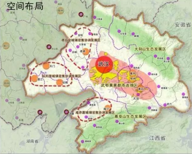 黄冈临空经济区规划图图片