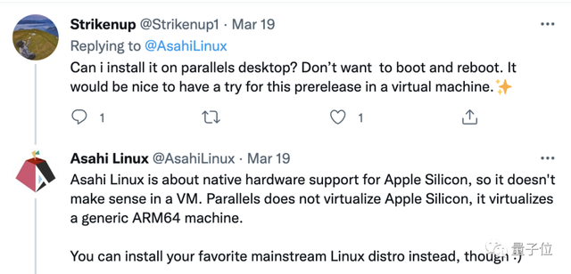 在M1芯片上跑原生Linux：编译速度比macOS还快40％甲乙丙三人做数学题