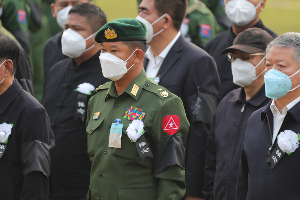 在参加彭家声的葬礼后缅军恢复了对掸邦北部果敢地区的军事行动