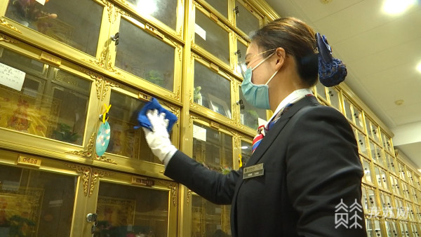 别样清明一样情南京殡仪馆进行公益性代祭扫活动