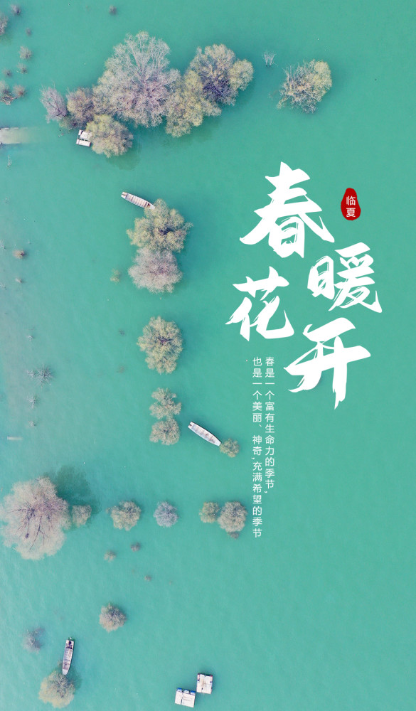 海报丨春暖花开奔你而来