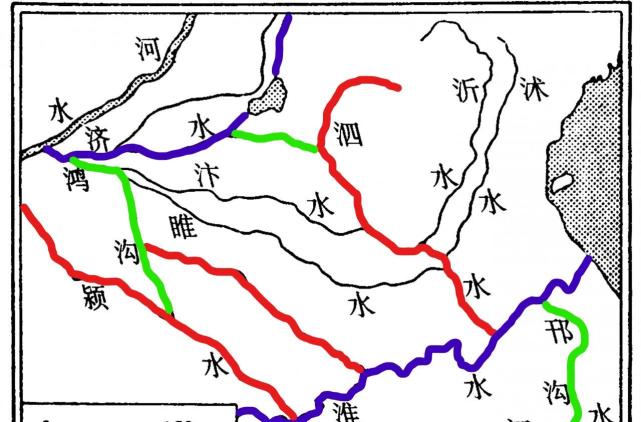 六张地图看中国古代水系的发达