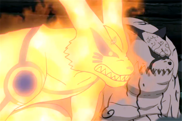 火影忍者:为什么九尾人柱力的尾兽化是金色的?鸣人:我是主角_腾讯新闻