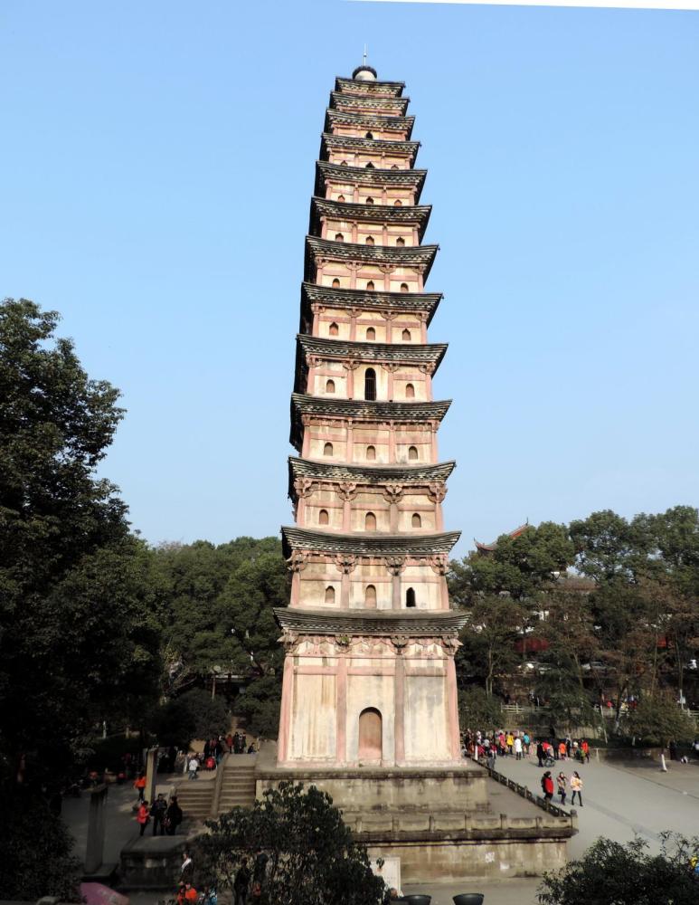 四川南充这八座古塔第一座最古老也是唯一的国保