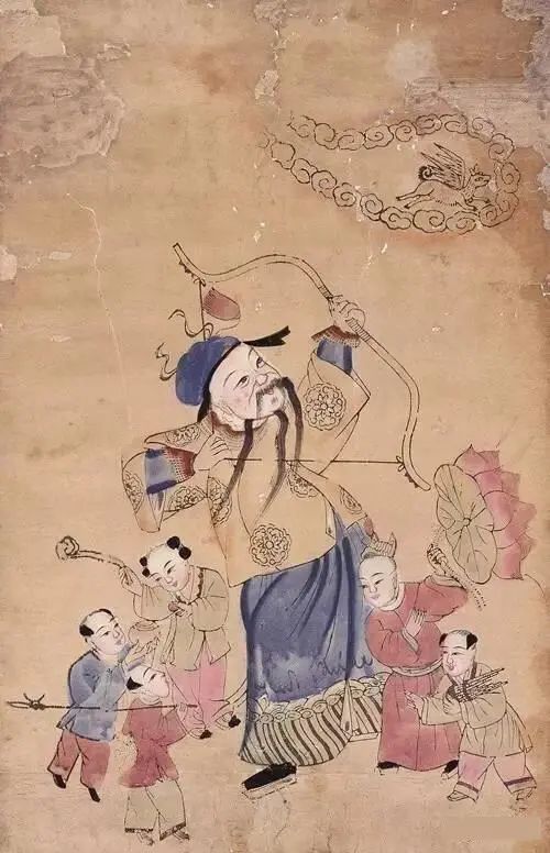 唯一送子男仙—张仙的由来