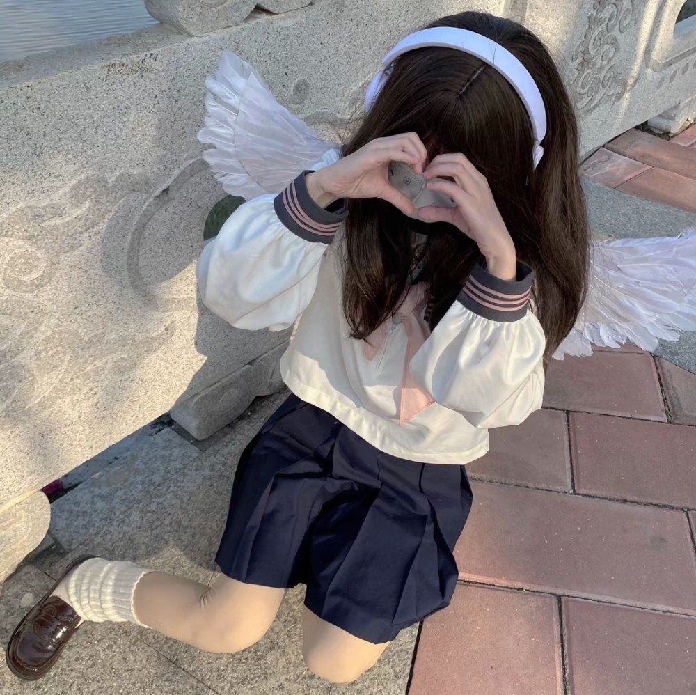 直男也会心动的jk女生头像3