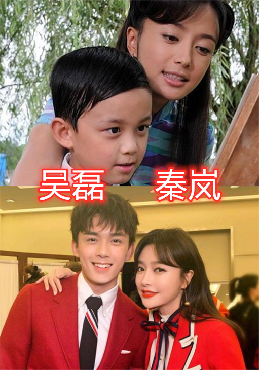 除了同龄人,吴磊也和许多前辈姐姐们合作过,比方说秦岚,刘涛,范冰冰等