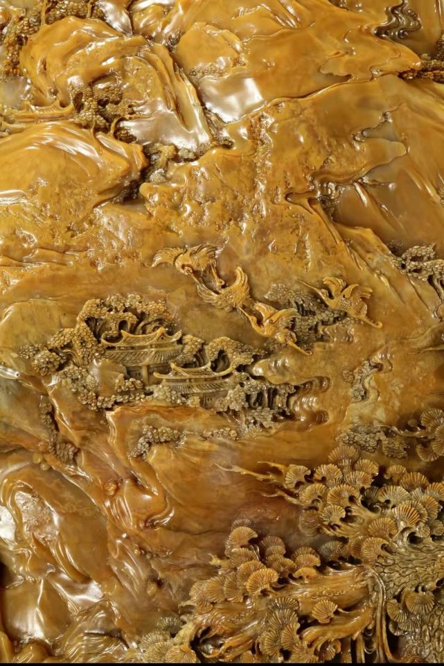 昌化田黄的魅力与价值从昌化田黄巨无霸千秋万代说起