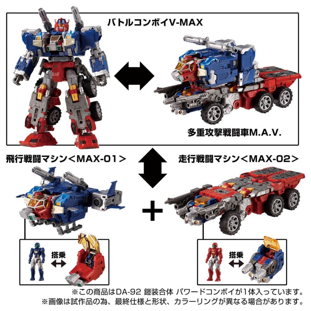 戴亚克隆擎天柱再强化da92铠装合体poweredconvoy9月见
