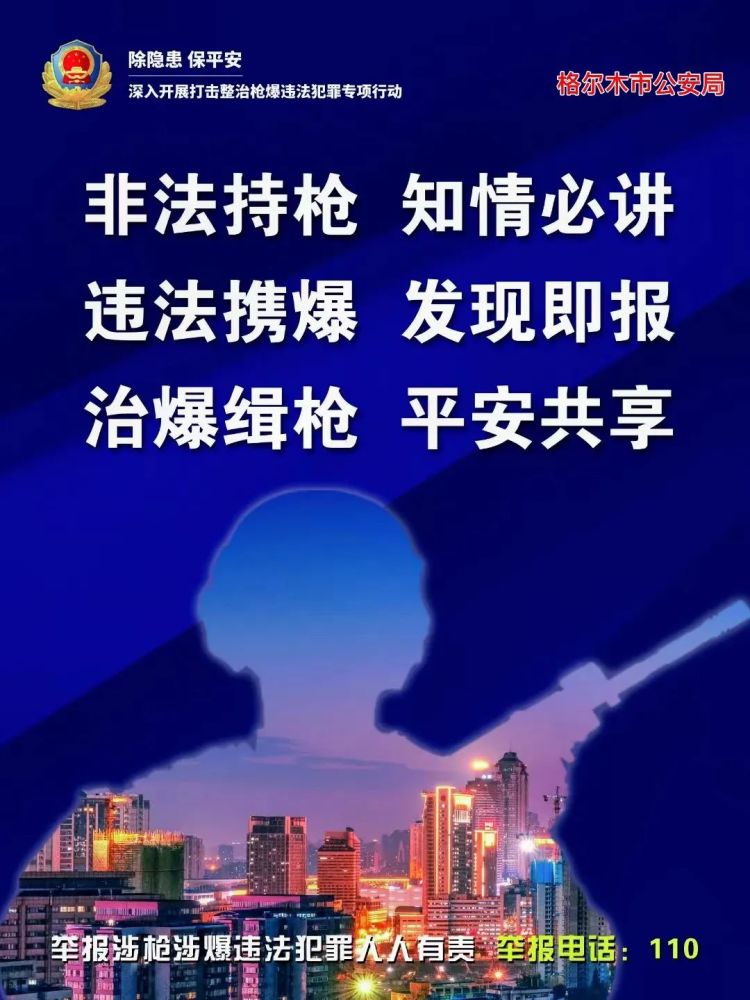 关于缉枪治爆你了解多少