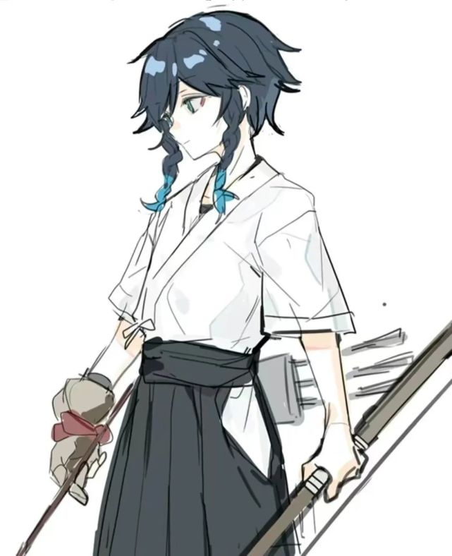 关于我为了温迪入坑然后半路迷上了魈和万叶原神枫原万叶温迪魈