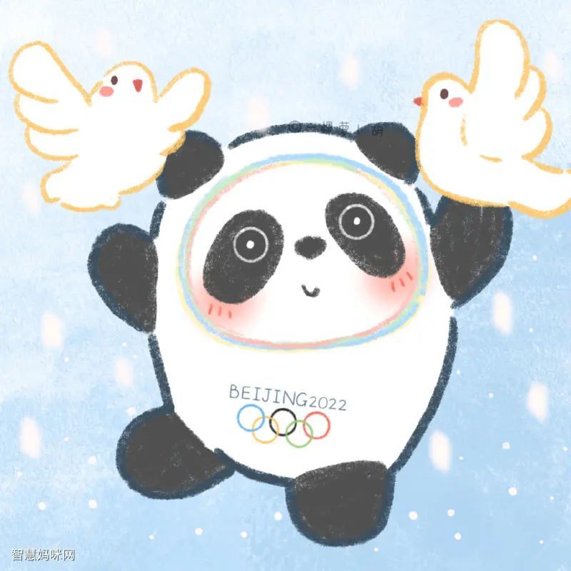 冬奥会2022吉祥物 简单图片