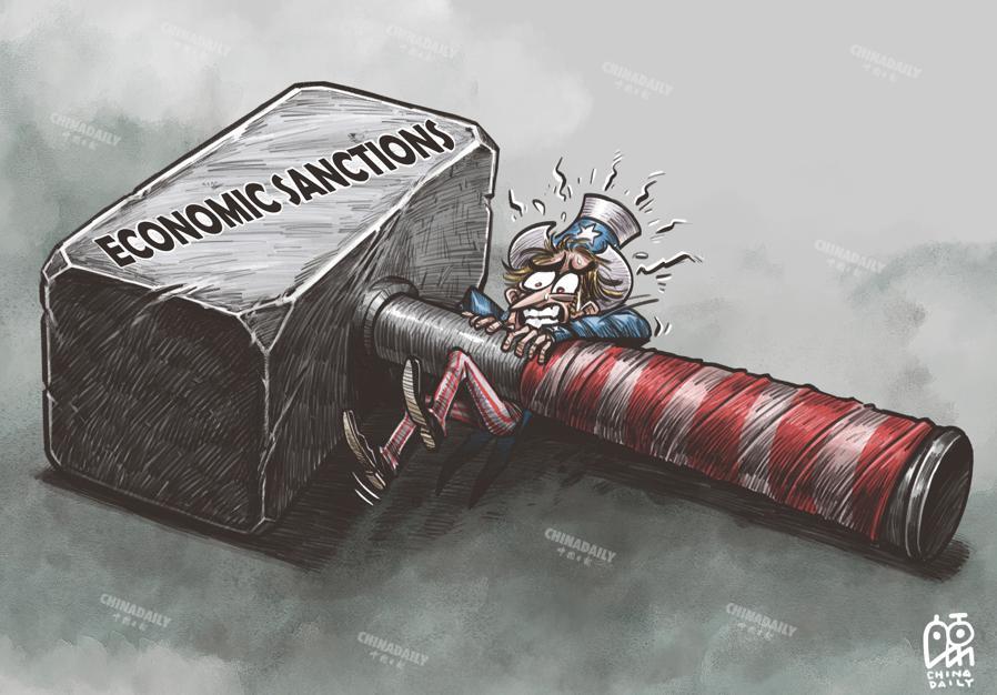 中国日报漫画反噬