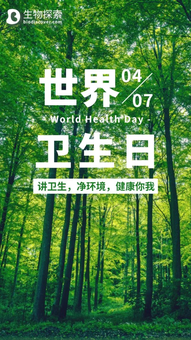 世界卫生日|关注卫生,重视健康