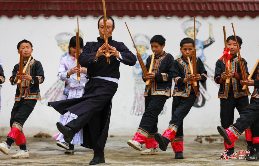 民俗芦笙进课堂_腾讯新闻