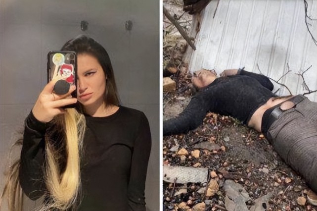 布查的死人诈尸自拍证明自己还活着长发及腰身材凹凸有致