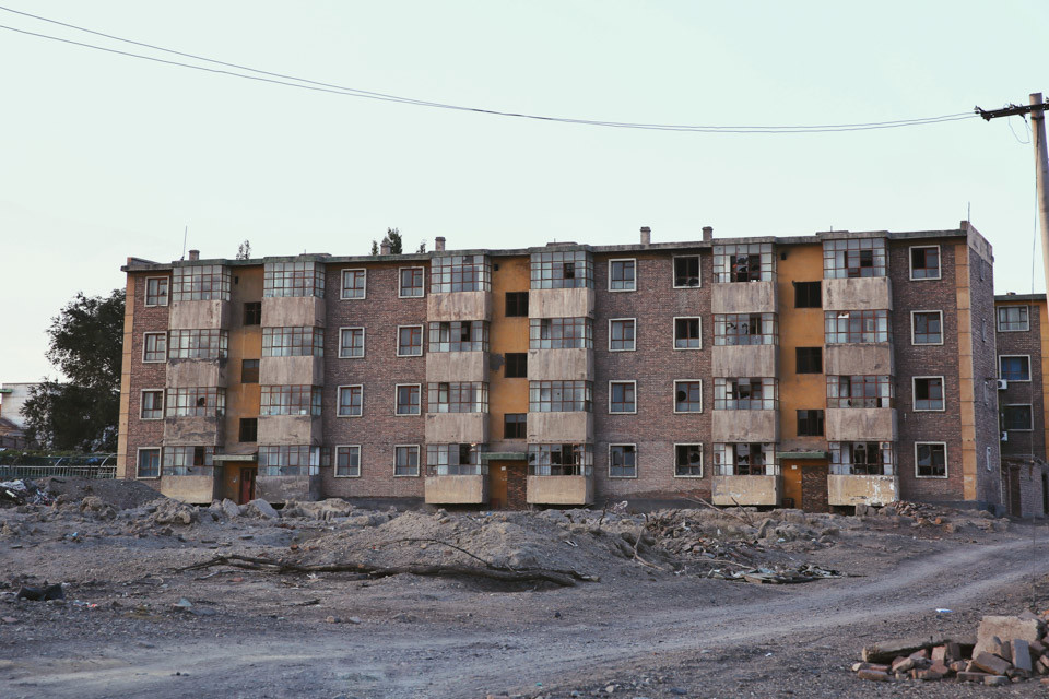 在三道岭与最后的蒸汽火车告别