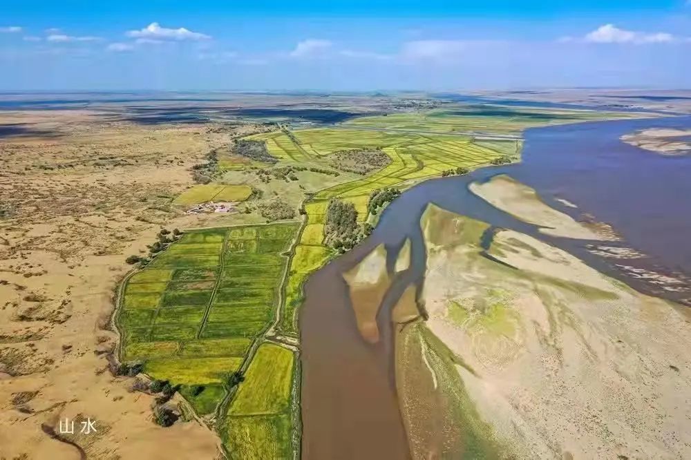 美图黄河流过咱河套