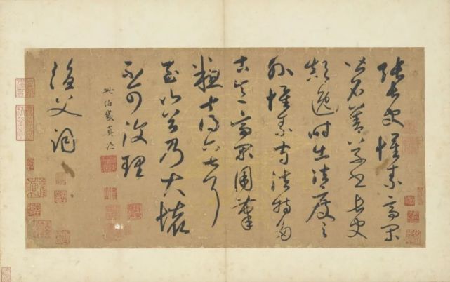 鮮于樞《論書帖》鮮于樞的傳世書法作品約有四十件,多為行草書,且以