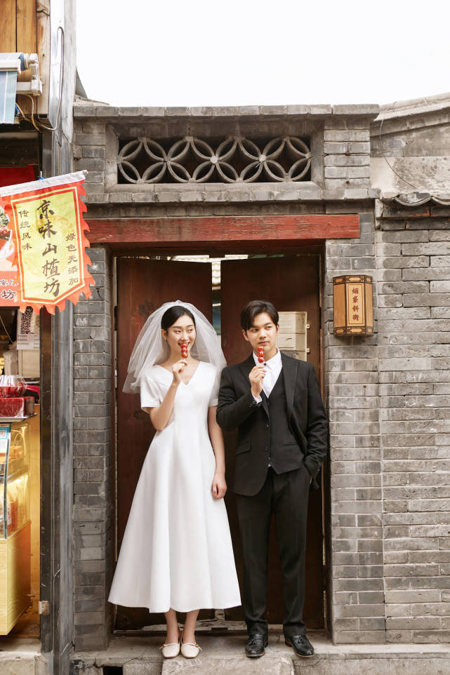 烟火人间下的北京,追忆胡同街拍婚纱照
