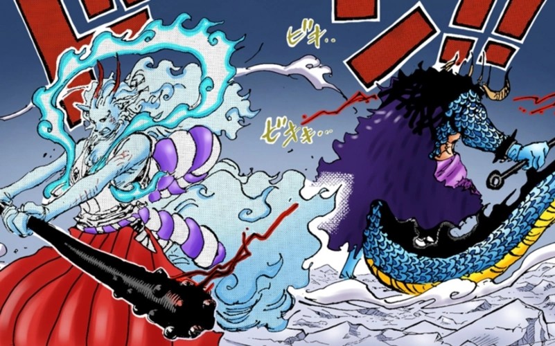 One Piece An Illustration Yamato On Board The Stone Hammer Sauron S Second Hand Is In Jeopardy Laitimes