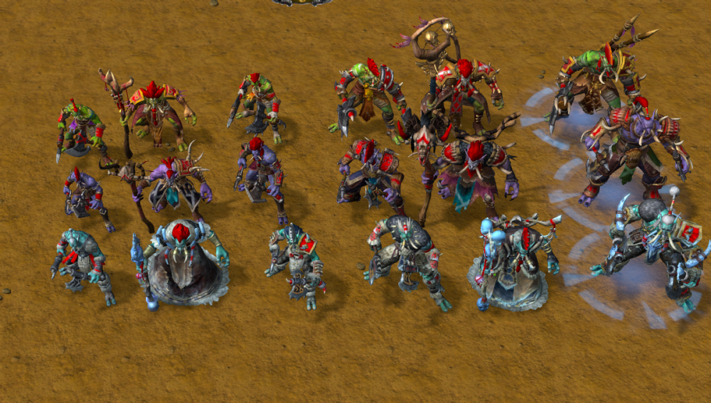 魔兽争霸3巨魔的6大兵种因为族群不同也存在一些差异