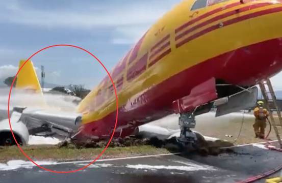 波音半月发生多起事故又一架波音飞机坠毁返航时冲出跑道解体