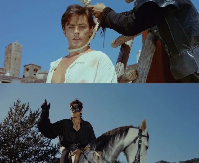 年代着实有点久远),但你一定听说过佐罗,对,扮演者就是阿兰德龙