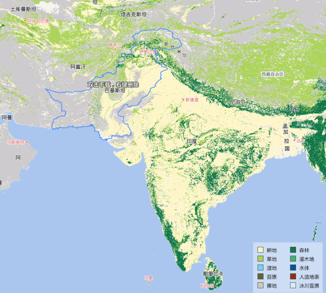 巴基斯坦森林覆盖率图片