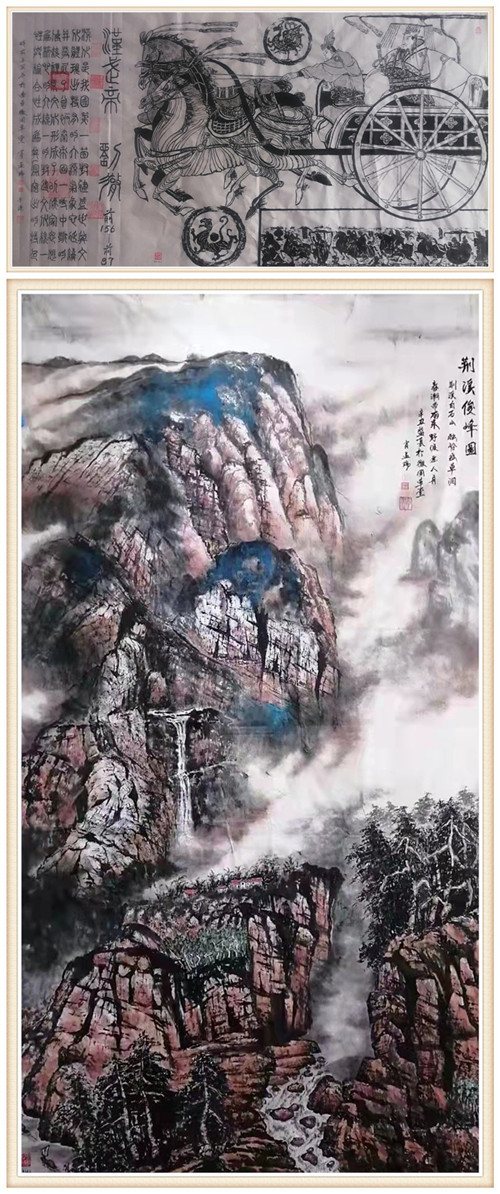 在学校期间,肖孟瑞因潇洒的绘画技巧,娴熟的艺术表现力,成为同学羡慕