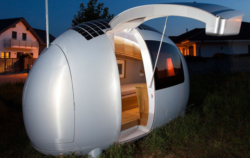 这个类似航天器的微型住宅会让科幻迷们惊叹不已