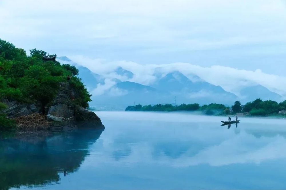 立春山水风景图片唯美图片