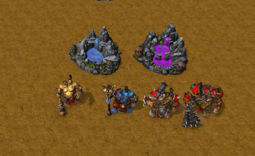 魔兽争霸3:模型设计与实战能力差距很大的4个食人魔兵种