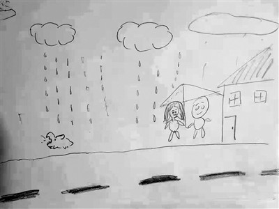 画一幅"雨中人" 就能看出你的压力值