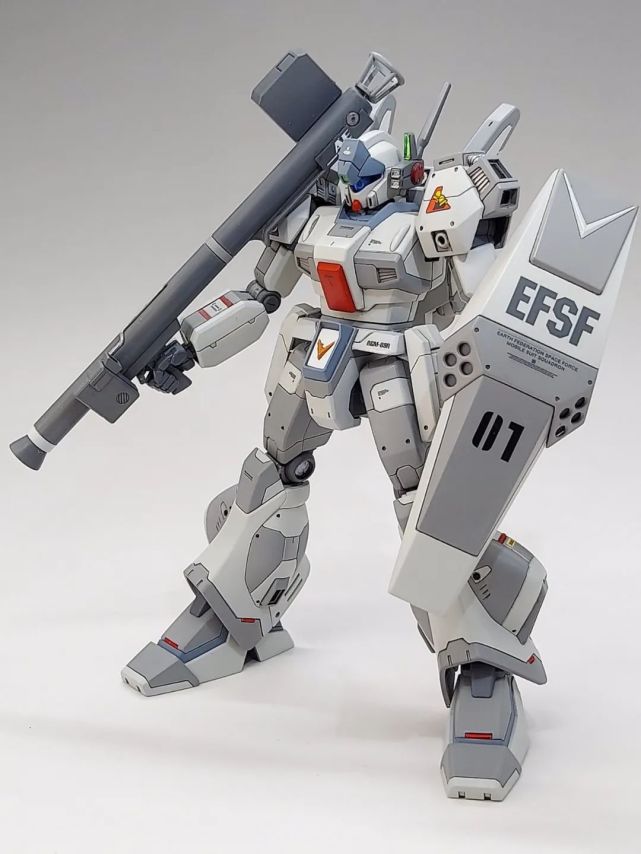 hg杰刚a型,细节改造,改原型机配色