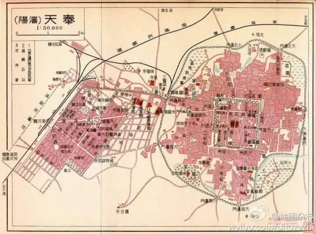 地图今天十四张"穿越"照片带你重温昔日的奉天壹奉天驿(今沈阳站)沈阳