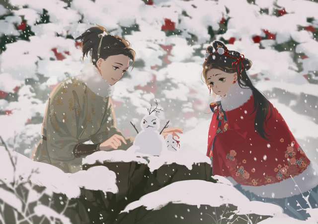 超美超有意境的古风壁纸,师徒真的很好嗑